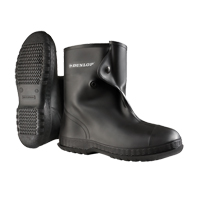 10" Black Overboots, PVC, Snap Closure, Fits Men's 6 - 7 Rock Safety Industrial Ltd