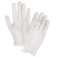 Mediumweight Inspection Gloves, Poly/Cotton, Hemmed Cuff, Men's Rock Safety Industrial Ltd