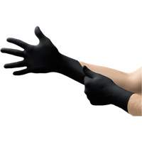 MidKnight&reg; Exam Gloves, X-Large, Nitrile, 4.7-mil, Powder-Free, Black, Class 2 Rock Safety Industrial Ltd