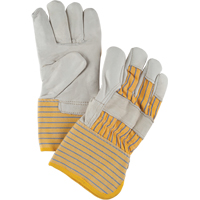 Abrasion-Resistant Winter-Lined Fitters Gloves, Large, Grain Cowhide Palm, Cotton Fleece Inner Lining Rock Safety Industrial Ltd