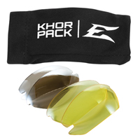 Lentilles de rechange pour les lunettes de s&eacute;curit&eacute; Khor, Antibu&eacute;e/anti-&eacute;gratignures, Transparent, Khor Rock Safety Industrial Ltd