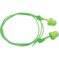 Bouchons d'oreilles en mousse Glide, Vrac - Boîte, Avec cordon Rock Safety Industrial Ltd