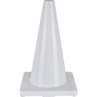 Coloured Traffic Cone, 18", White Rock Safety Industrial Ltd