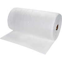 Premium Meltblown Sorbent Rolls, Heavyweight, 150' L x 30" W, 50 gal. Absorbancy Rock Safety Industrial Ltd