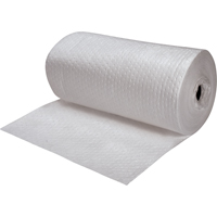 Premium Fine Fiber Sorbent Rolls, Heavyweight, 150' L x 30" W, 50 gal. Absorbancy Rock Safety Industrial Ltd