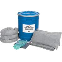 Trousse de lutte contre les d&eacute;versements de premi&egrave;re qualit&eacute; pour camion, Universel, Baril, Absorbance de 10 gal. US Rock Safety Industrial Ltd