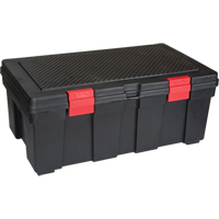 Water Resistant Storage Container, 33" W x 19" D x 13" H, Black Rock Safety Industrial Ltd