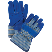 Gants d'ajusteur de premi&egrave;re qualit&eacute; avec coutures en Kevlar, Grand, Paume en Cuir de vache refendu, Doublure en Coton Rock Safety Industrial Ltd