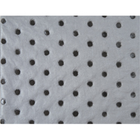 Feuilles absorbantes en fibres fines de calibre industriel, Universel, 15" x 17", 40 gal. d'absorption Rock Safety Industrial Ltd