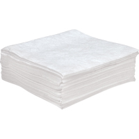 Premium Anti Static Sorbent Pads, Oil Only, 30" x 30", 55 Gal. Absorbancy Rock Safety Industrial Ltd