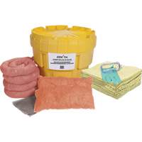 Trousse de lutte contre les d&eacute;versements de premi&egrave;re qualit&eacute;, Mati&egrave;res dangereuses, Overpack/Baril de r&eacute;cup&eacute;ration, Absorbance de 20 gal. US Rock Safety Industrial Ltd