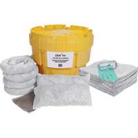 Trousse de lutte contre les d&eacute;versements de premi&egrave;re qualit&eacute;, Huile seulement, Overpack/Baril de r&eacute;cup&eacute;ration, Absorbance de 20 gal. US Rock Safety Industrial Ltd