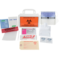 Deluxe Clean-Up Spill Kit, Biohazard, Case Rock Safety Industrial Ltd