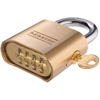 Cl&eacute; de contr&ocirc;le pour cadenas &agrave; combinaison r&eacute;glable en laiton Rock Safety Industrial Ltd