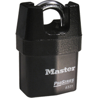 Cadenas prot&eacute;g&eacute; ProSeries, Noir, Cl&eacute;s diff&eacute;rentes, Acier lamin&eacute;, Largeur de 2-3/8" Rock Safety Industrial Ltd