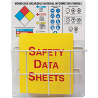 Haz-Mat Basket Style Centre Boards, English, Binders Included Rock Safety Industrial Ltd
