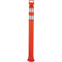 Poteaux d&eacute;lin&eacute;ateurs Ez-Grab, 42" h, Orange Rock Safety Industrial Ltd
