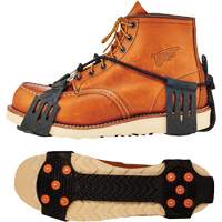 Crampons &agrave; glace ajustables TREX 6310, Acier au carbone, Traction Crampon, Moyen Rock Safety Industrial Ltd