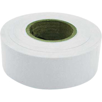 Flagging Tape, 1.2" W x 300' L, White Rock Safety Industrial Ltd