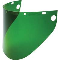 Fibre-Metal&reg; Extended View Faceshield Visor, Propionate, Green Tint Rock Safety Industrial Ltd
