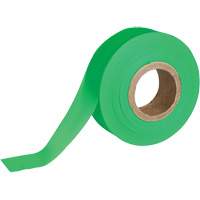 Flagging Tape, 1.188" W x 150' L, Fluorescent Green Rock Safety Industrial Ltd
