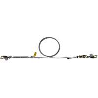 Ensemble de c&acirc;ble de s&eacute;curit&eacute; HLL SecuraSpan, C&acirc;ble galvanis&eacute; Rock Safety Industrial Ltd