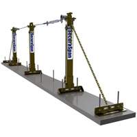 SecuraSpan Loop Rebar Horizontal Lifeline System Rock Safety Industrial Ltd