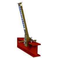 SecuraSpan I-Beam HLL Stanchion with Base Rock Safety Industrial Ltd