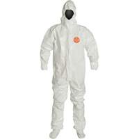 Hooded Coveralls, Tychem&reg; 4000, 2X-Large, White Rock Safety Industrial Ltd