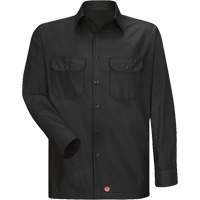 Long Sleeve Ripstop Shirt, Men's, 3X-Large, Black Rock Safety Industrial Ltd