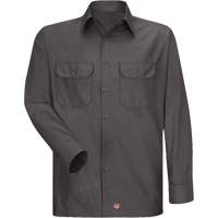 Long Sleeve Ripstop Shirt, Men's, 3X-Large, Charcoal Rock Safety Industrial Ltd