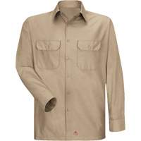 Long Sleeve Ripstop Shirt, Men's, 3X-Large, Khaki Rock Safety Industrial Ltd