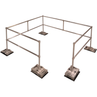 Syst&egrave;me RoofGuard classique - Trousses emball&eacute;es, Aluminium, 72" la x 216" lo x 42" ha Rock Safety Industrial Ltd