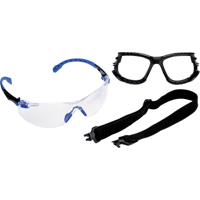 Lunettes de s&eacute;curit&eacute; Solus avec ensemble de lentilles Scotchgard, Lentille Transparent, Antibu&eacute;e, R&eacute;pond ou surpasse la norme CSA Z94.3 Rock Safety Industrial Ltd