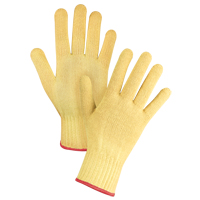 Gants tricot&eacute;s sans couture, Taille Petit/7, Calibre 7, Enveloppe en Kevlar, ASTM ANSI niveau A2/EN 388 niveau 3 Rock Safety Industrial Ltd
