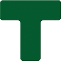 Marqueurs all&eacute;g&eacute;e/5S Armor Stripe, T, 6" lo x 6" la, Vert, Plastique Rock Safety Industrial Ltd