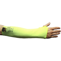Manche r&eacute;sistant &agrave; la coupure avec trou pour les pouces, Taeki 5, 18", EN 388 niveau 4, Jaune haute visibilit&eacute; Rock Safety Industrial Ltd