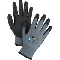 ZX-30° Premium Coated Gloves, 8/Medium, PVC Coating, 15 Gauge, Nylon Shell Rock Safety Industrial Ltd