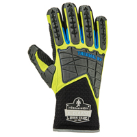 ProFlex&reg; Performance Dorsal Impact-Reducing Gloves + Thermal WP, Small, Suede Palm, Safety Cuff Rock Safety Industrial Ltd