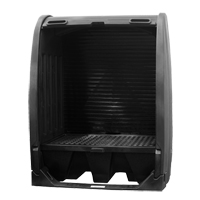 Abris de confinement des d&eacute;versements sans drain, 61" lo x 37,25" la x 72,75" h, Capacit&eacute; de charge 1000 lb Rock Safety Industrial Ltd