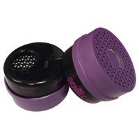 Respirator Cartridge, Combination Gas/Vapour Cartridge and Particulate Filter, Organic Vapour/P100 Filter Rock Safety Industrial Ltd