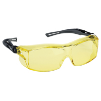 Lunettes de s&eacute;curit&eacute; s&eacute;rie Extra OTG Dynamic, Lentille Ambr&eacute;e, Antibu&eacute;e/Anti-&eacute;gratignures, ANSI Z87+/R&eacute;pond ou surpasse la norme CSA Z94.3 Rock Safety Industrial Ltd