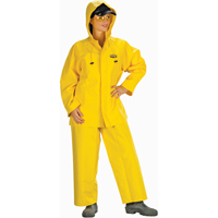 Hurricane Flame Retardant/Oil Resistant Rain Suits - Rainsuits, 4X-Large, Yellow Rock Safety Industrial Ltd