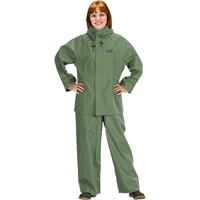 Hurricane Flame Retardant/Oil Resistant Rain Suits - Rainsuits, 4X-Large, Green Rock Safety Industrial Ltd