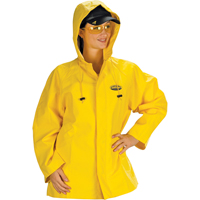 Hurricane Flame Retardant/Oil Resistant Rain Suits - Jackets, 4X-Large, Yellow Rock Safety Industrial Ltd
