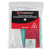 Dynamic Biohazard Spill Clean-Up First Aid Kit, Class 1 Medical Device, Resealable Plastic Bag Rock Safety Industrial Ltd