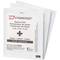 Dynamic Gauze, Pad, 2" L x 2" W, Sterile, Medical Device Class 1 Rock Safety Industrial Ltd