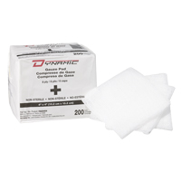 Dynamic Gauze Sponge, Pad, 4" L x 4" W, Medical Device Class 1 Rock Safety Industrial Ltd