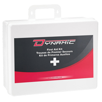 Trousse de premiers soins Ontario Dynamic, Dispositif m&eacute;dical Classe 2, Boîte en plastique Rock Safety Industrial Ltd