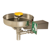 Eye/Face Wash Station, Wall-Mount Installation, Stainless Steel Bowl Rock Safety Industrial Ltd